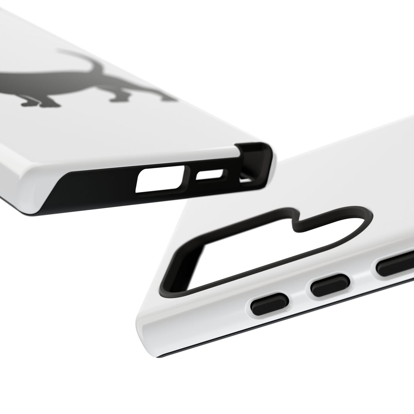 Basset Hound Silhouette Samsung Case