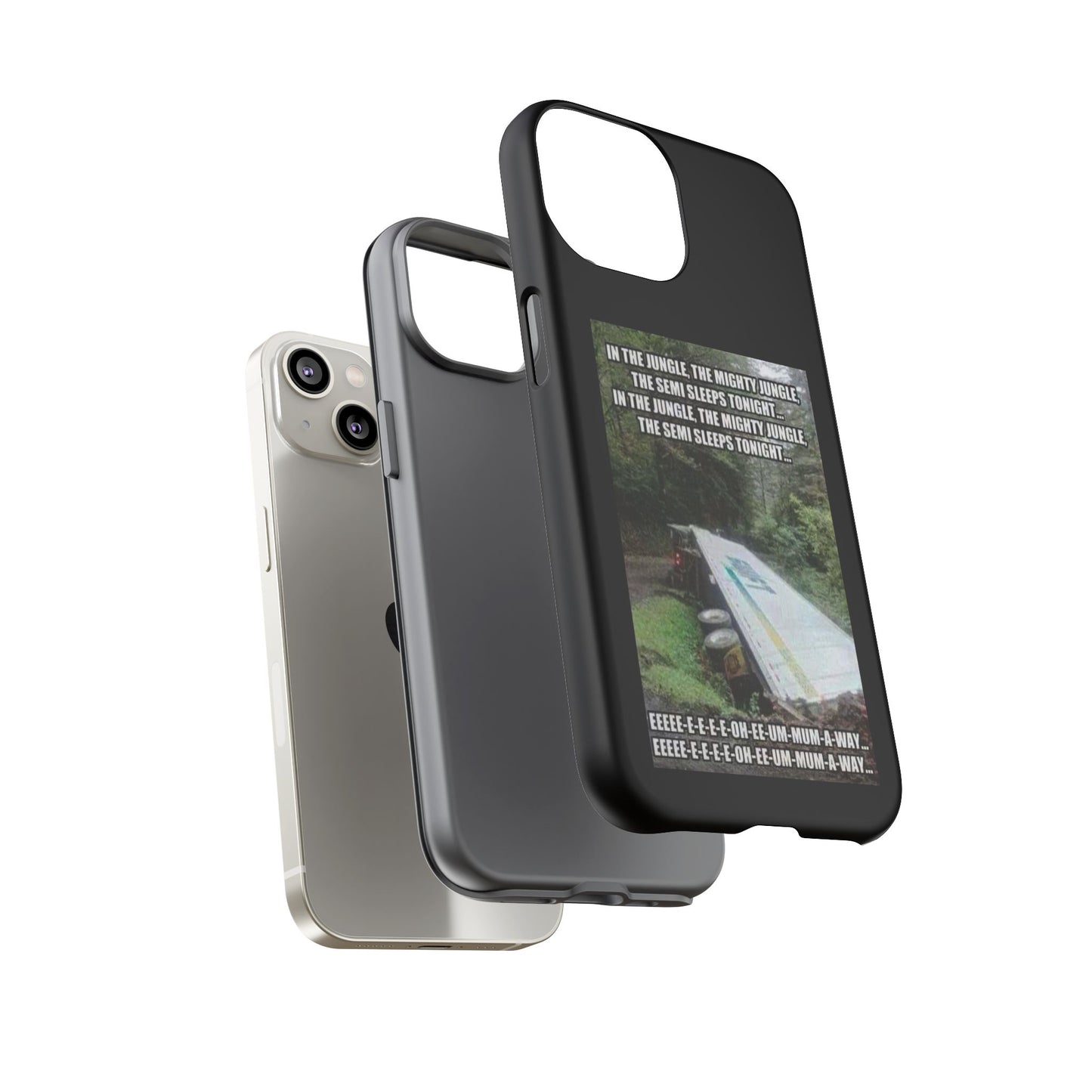 Semi Sleeps iPhone Case