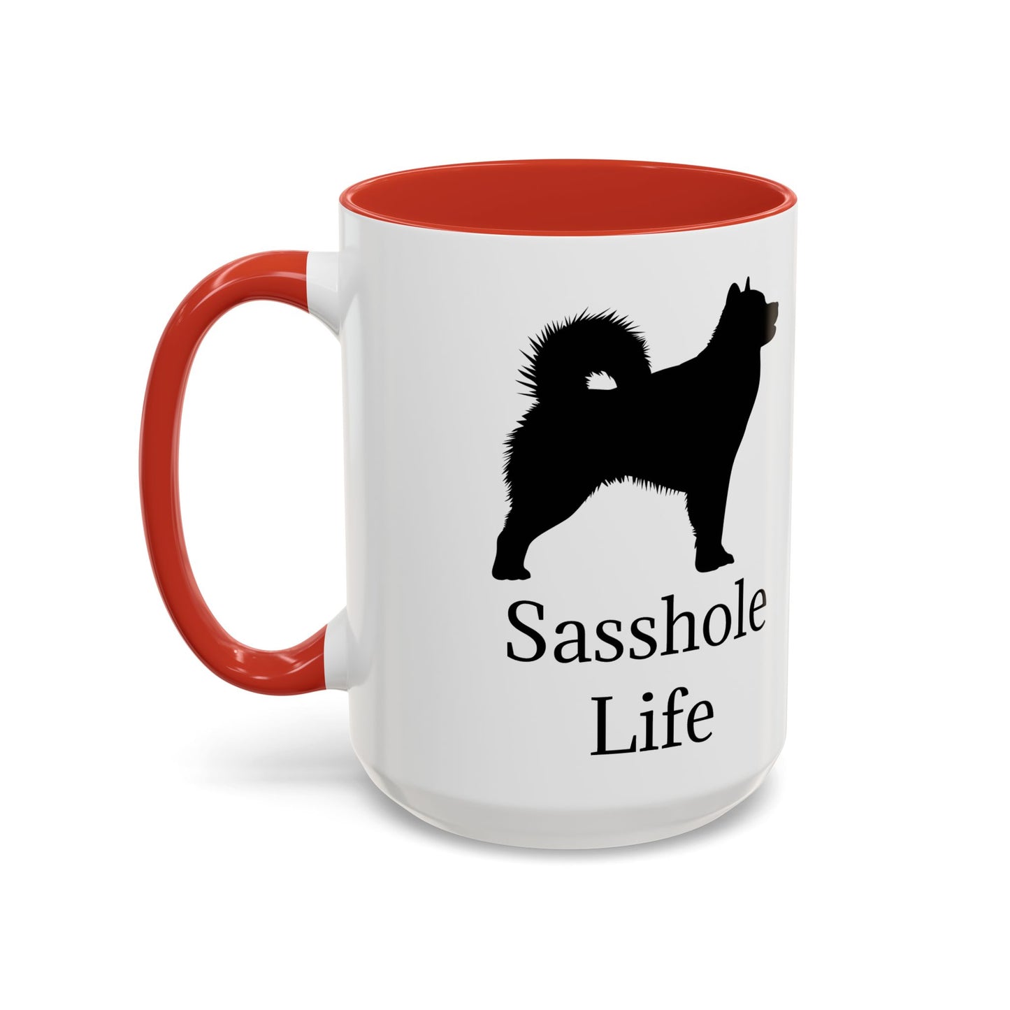 Sasshole Life 2-Tone Coffee Mug