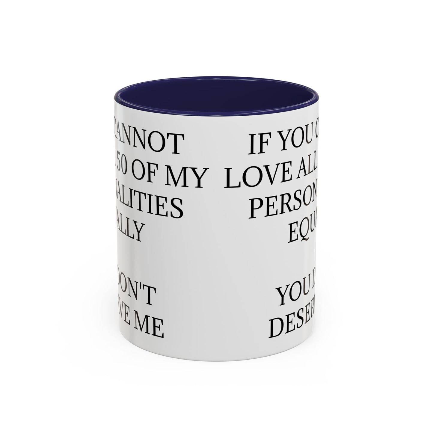 50 Personalities 2-Tone Coffee Mug