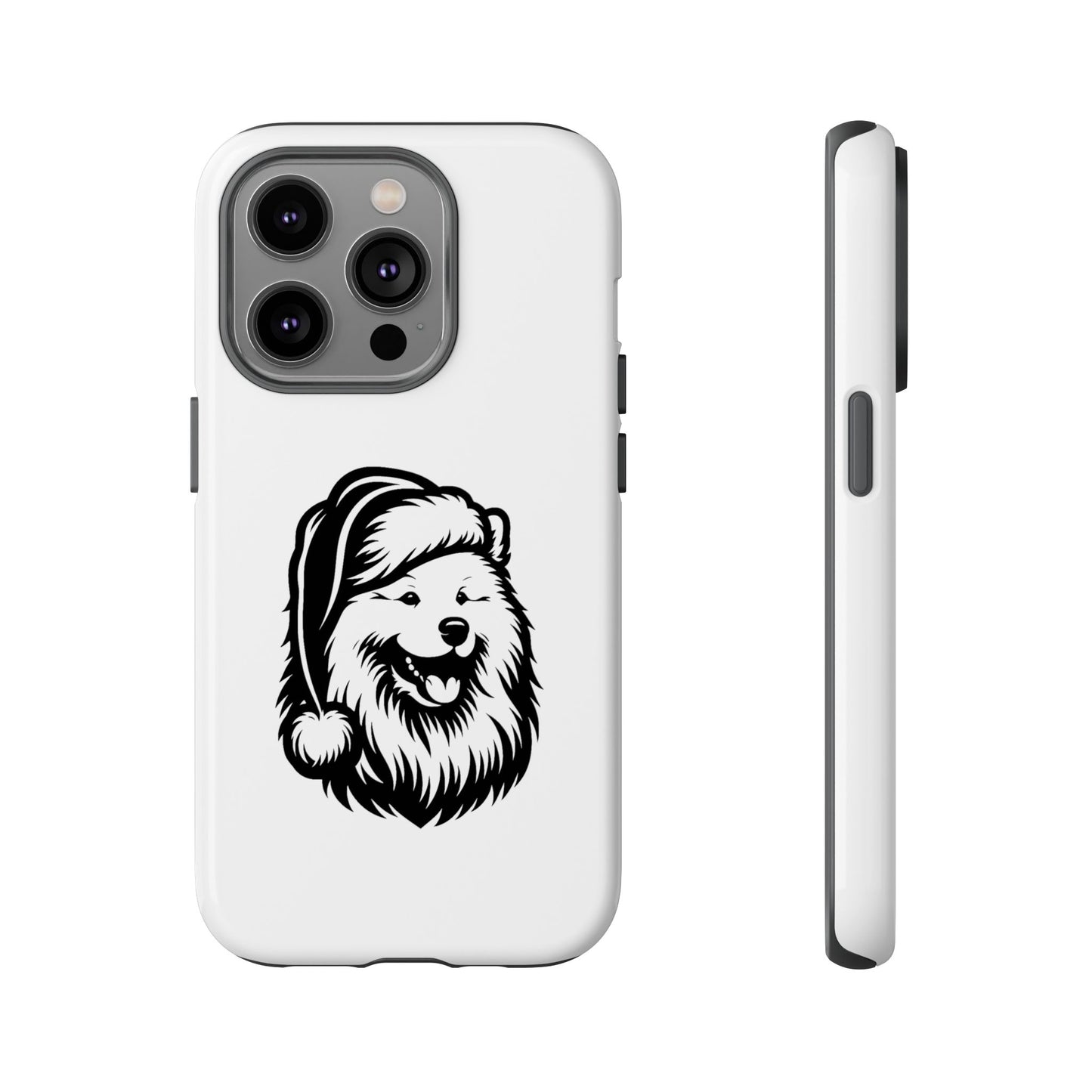 Santa Paws Samoyed iPhone Case