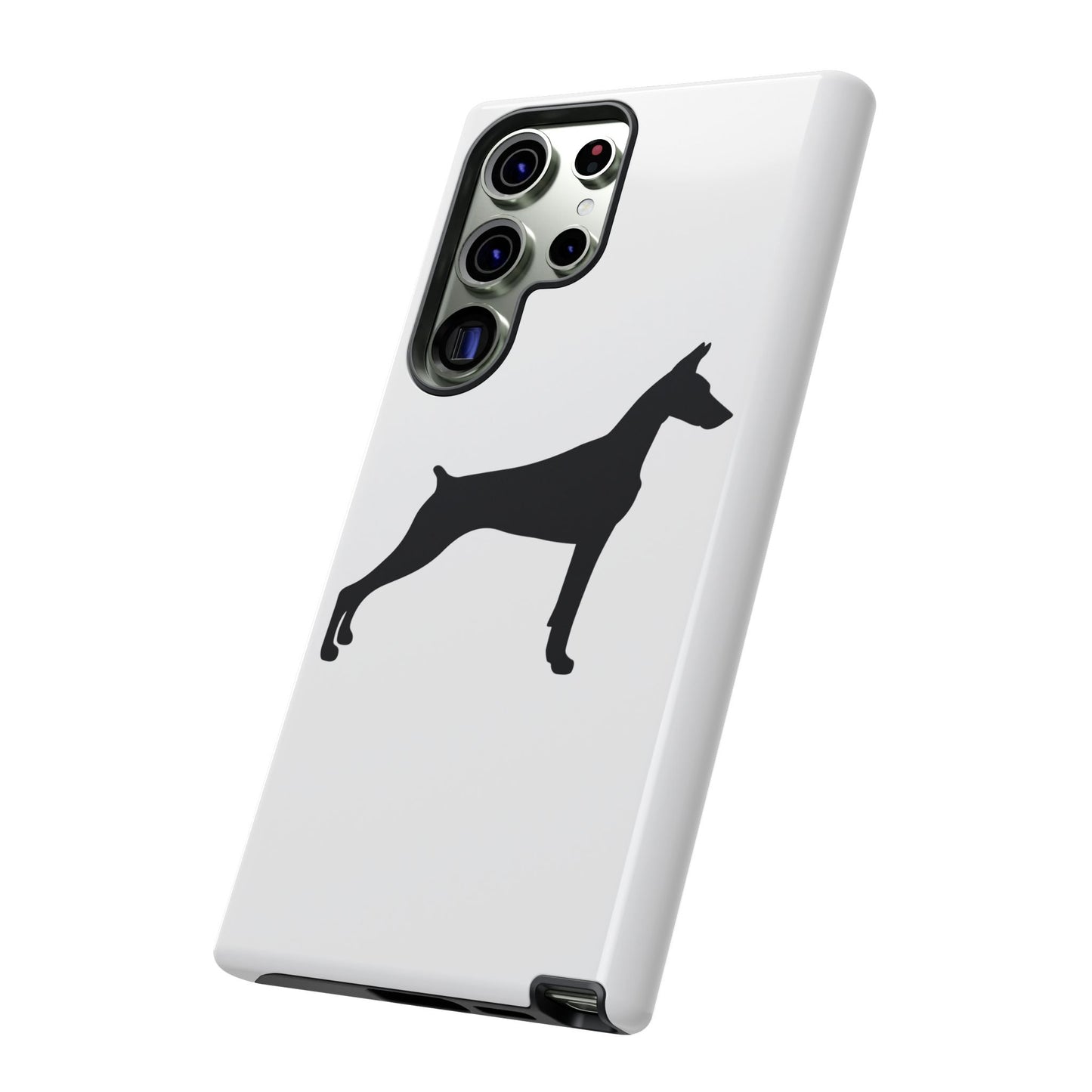 Doberman Silhouette Samsung Case