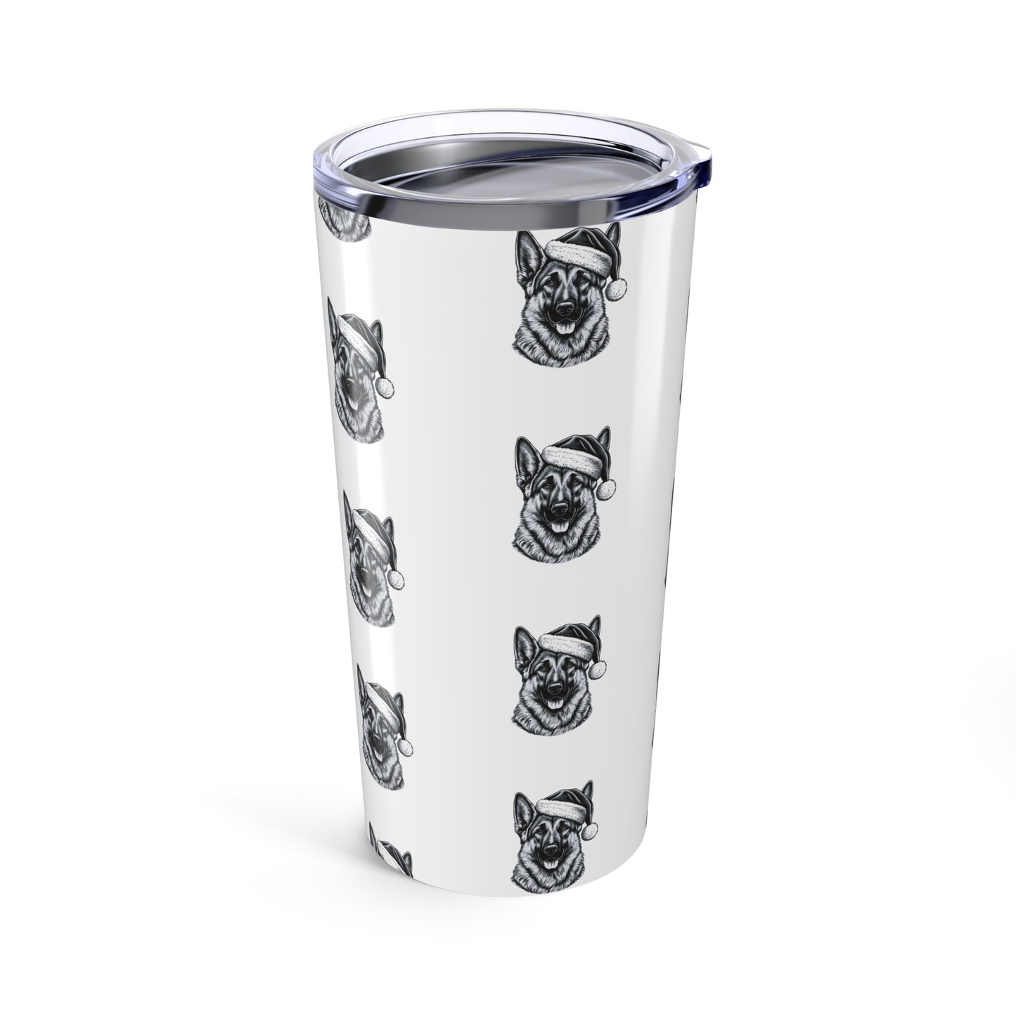 Santa Paws German Shepherd Tumbler