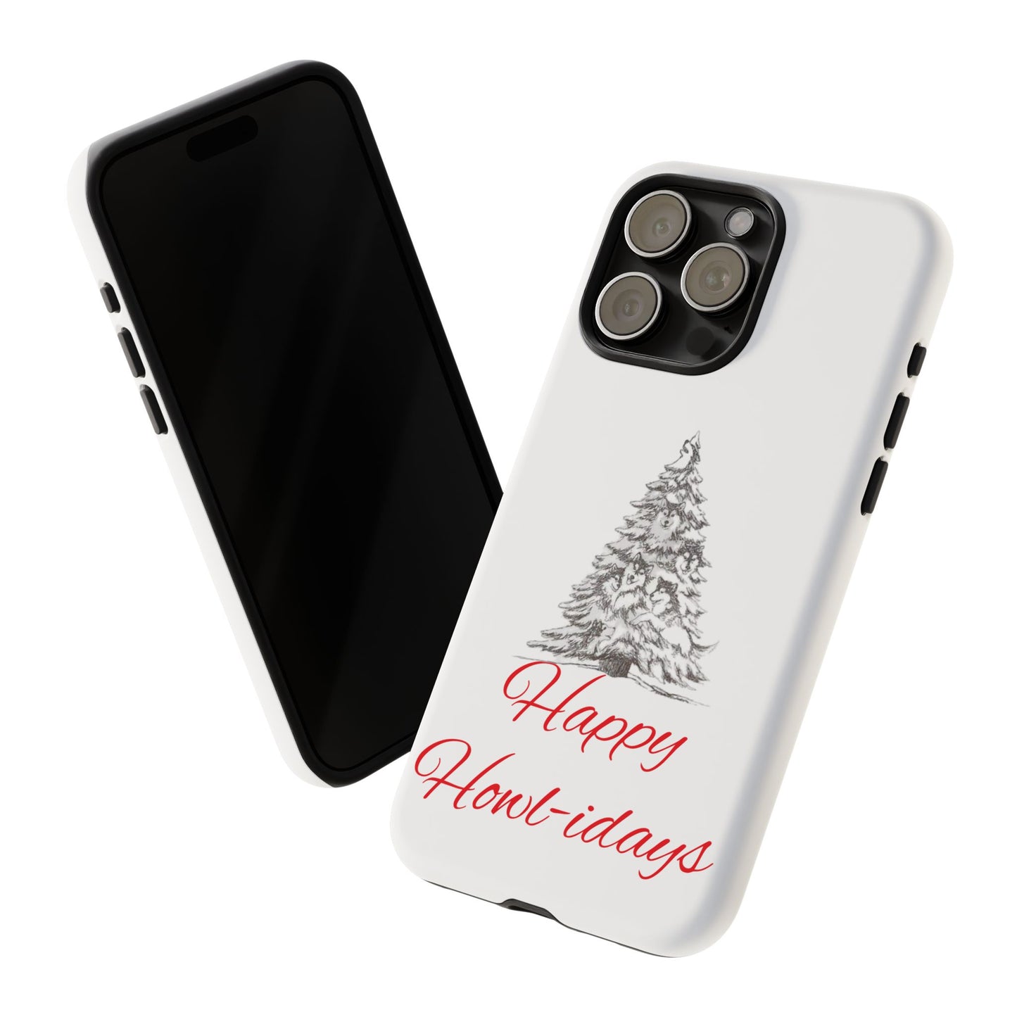 Happy Howl-idays iPhone Case