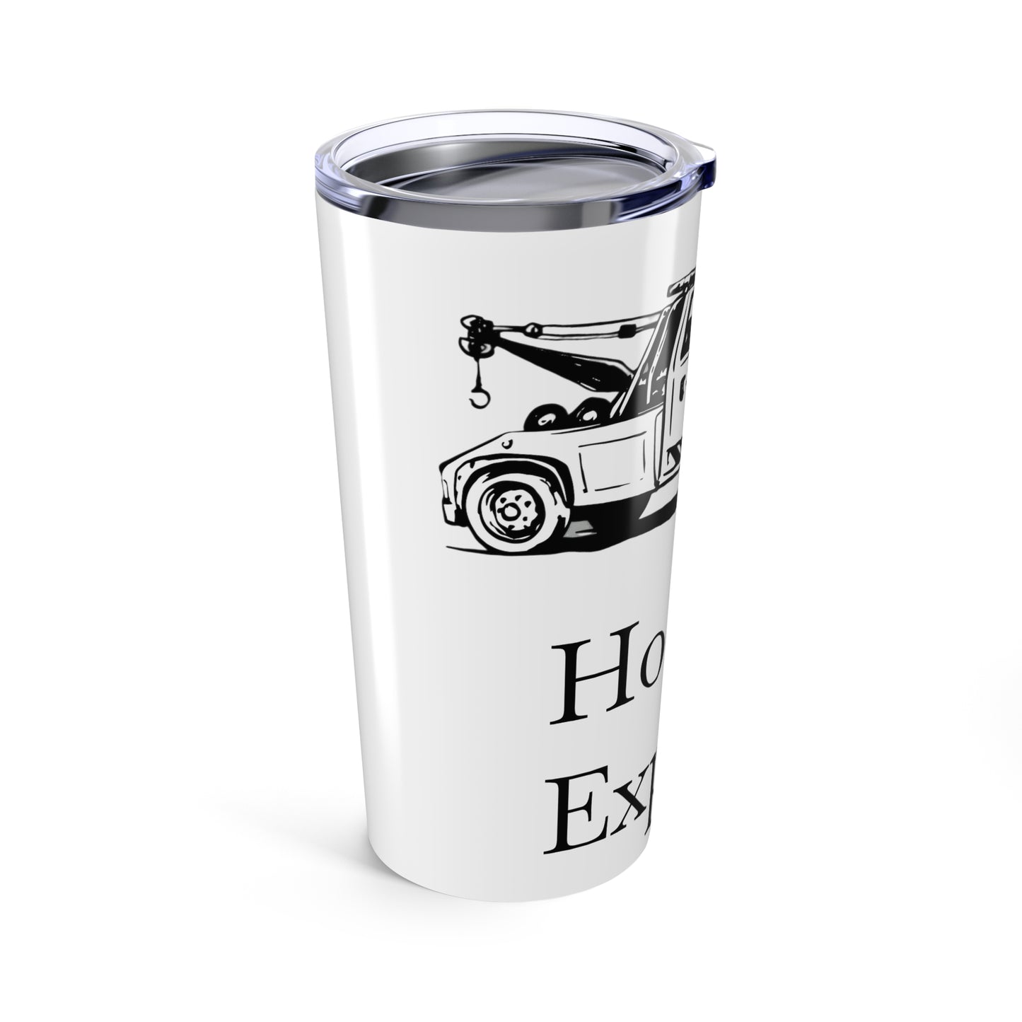 H**ker Express Wheel Lift Tow Truck Tumbler