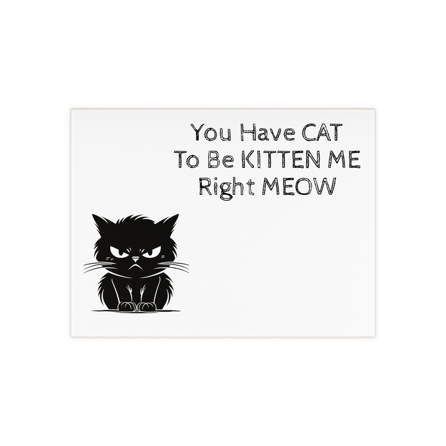 Kitten Me Ceramic Photo Tile