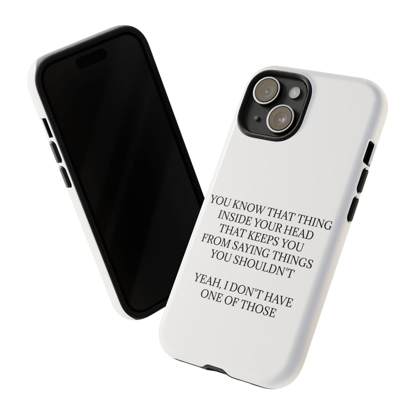 No Filter iPhone Case