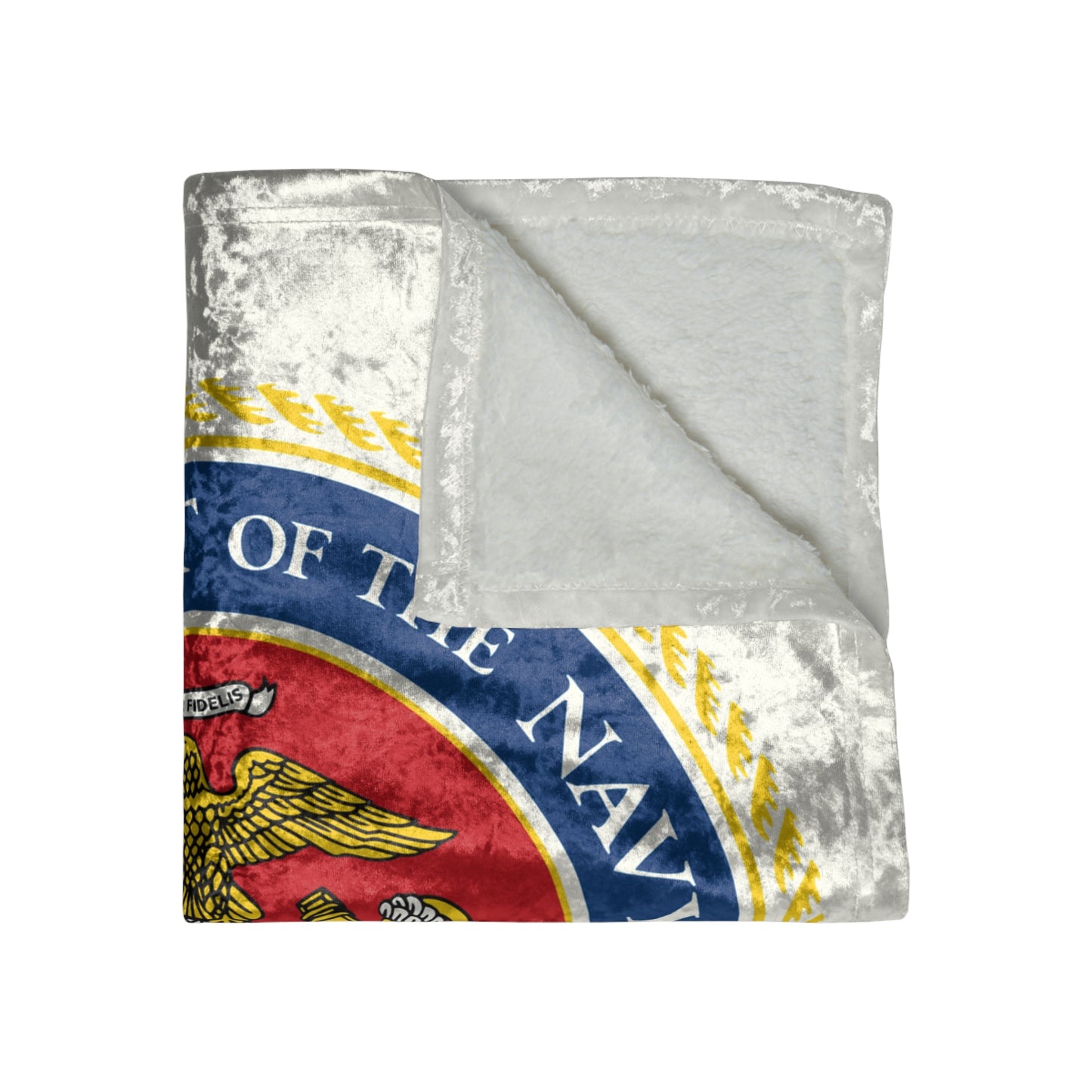 US Marine Corps Crushed Velvet Blanket