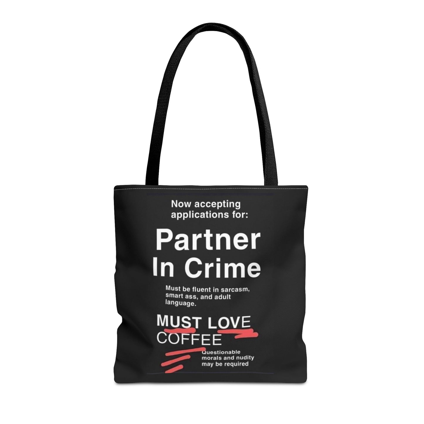 Partner In Crime Tote Bag