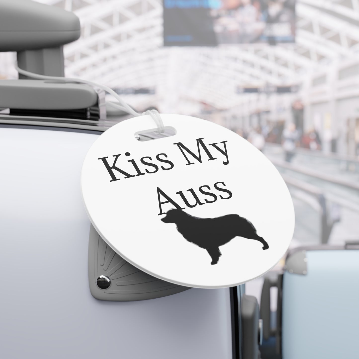 Kiss My Auss Luggage Tag