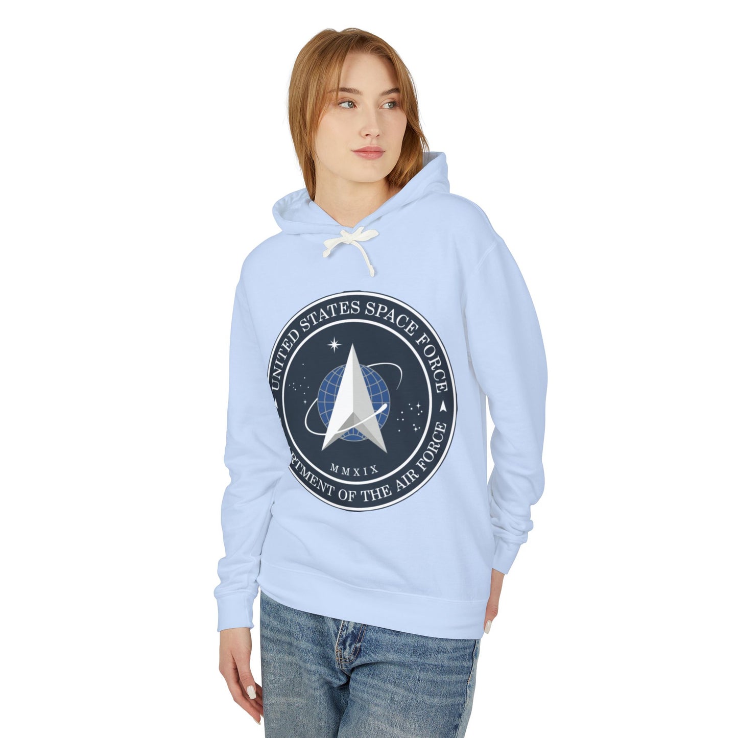 US Space Force Unisex Lightweight Hoodie