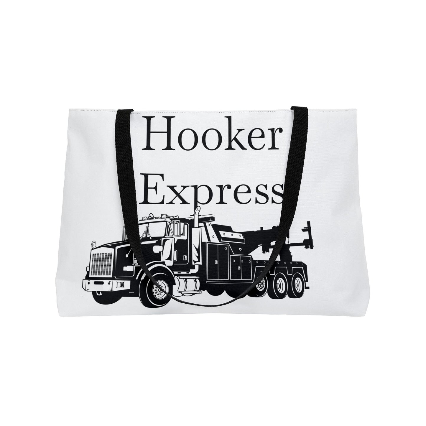 H**ker Express Heavy Tow Truck Weekender Tote Bag