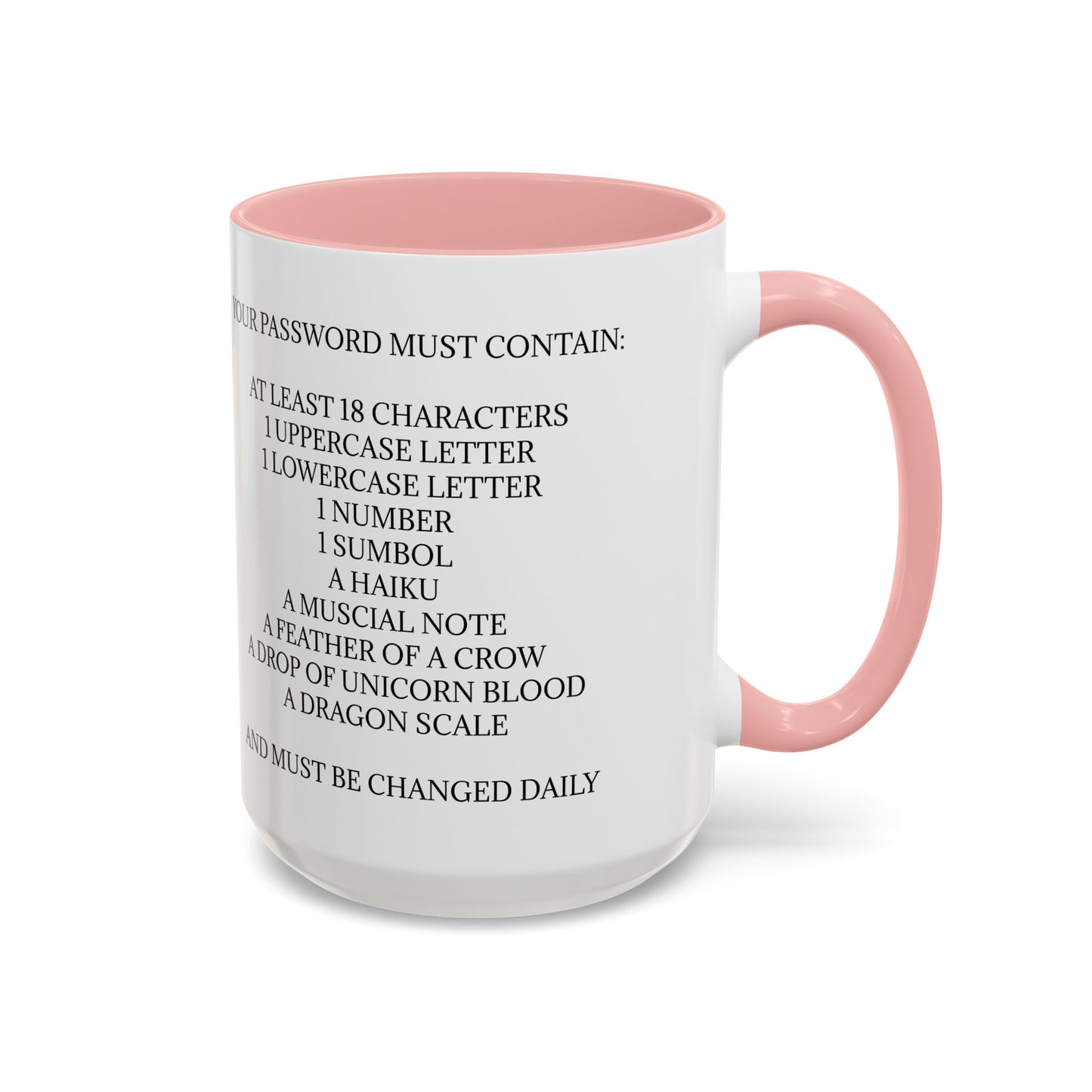 Password 2-Tone Coffee Mug
