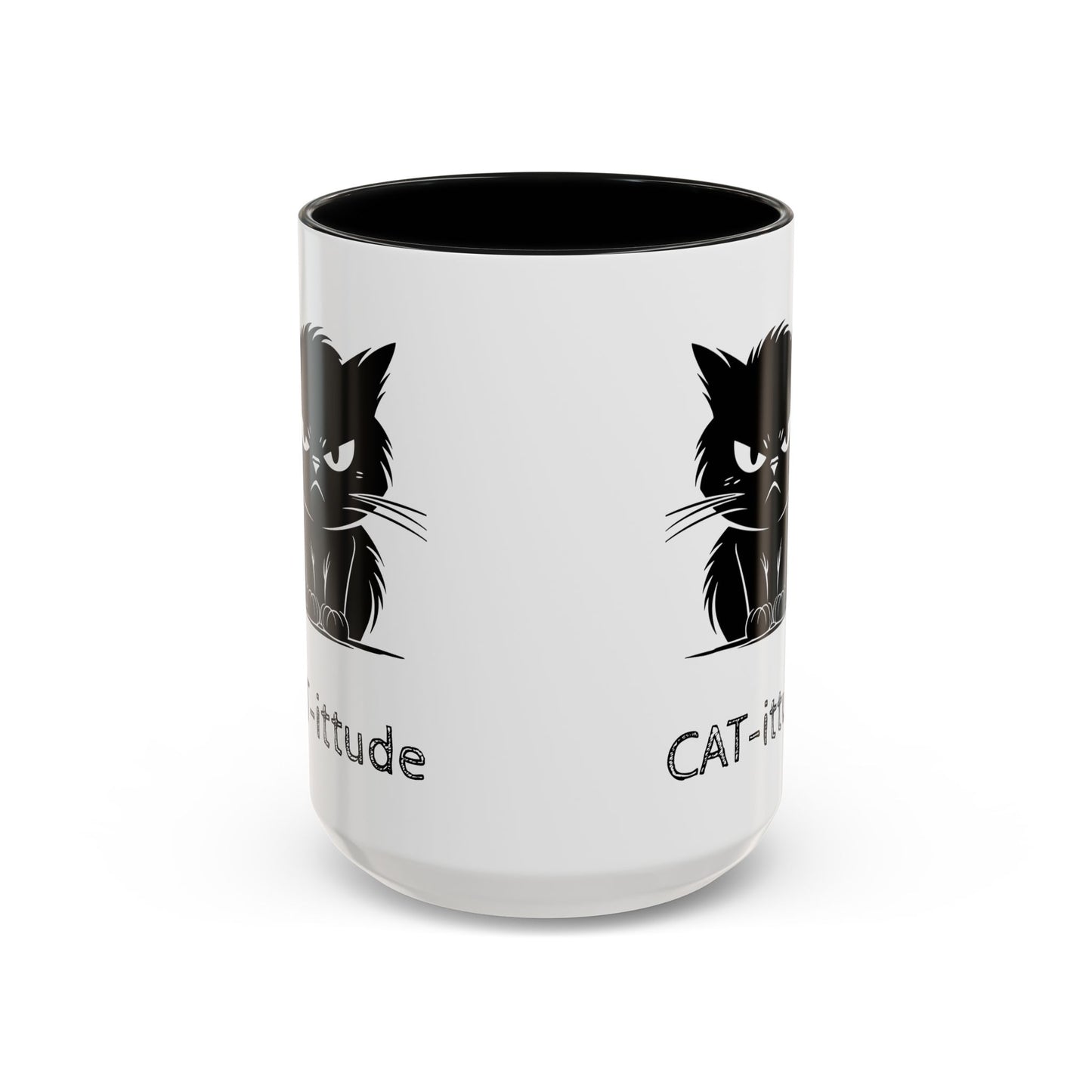 CAT-ittude 2-Tone Coffee Mug