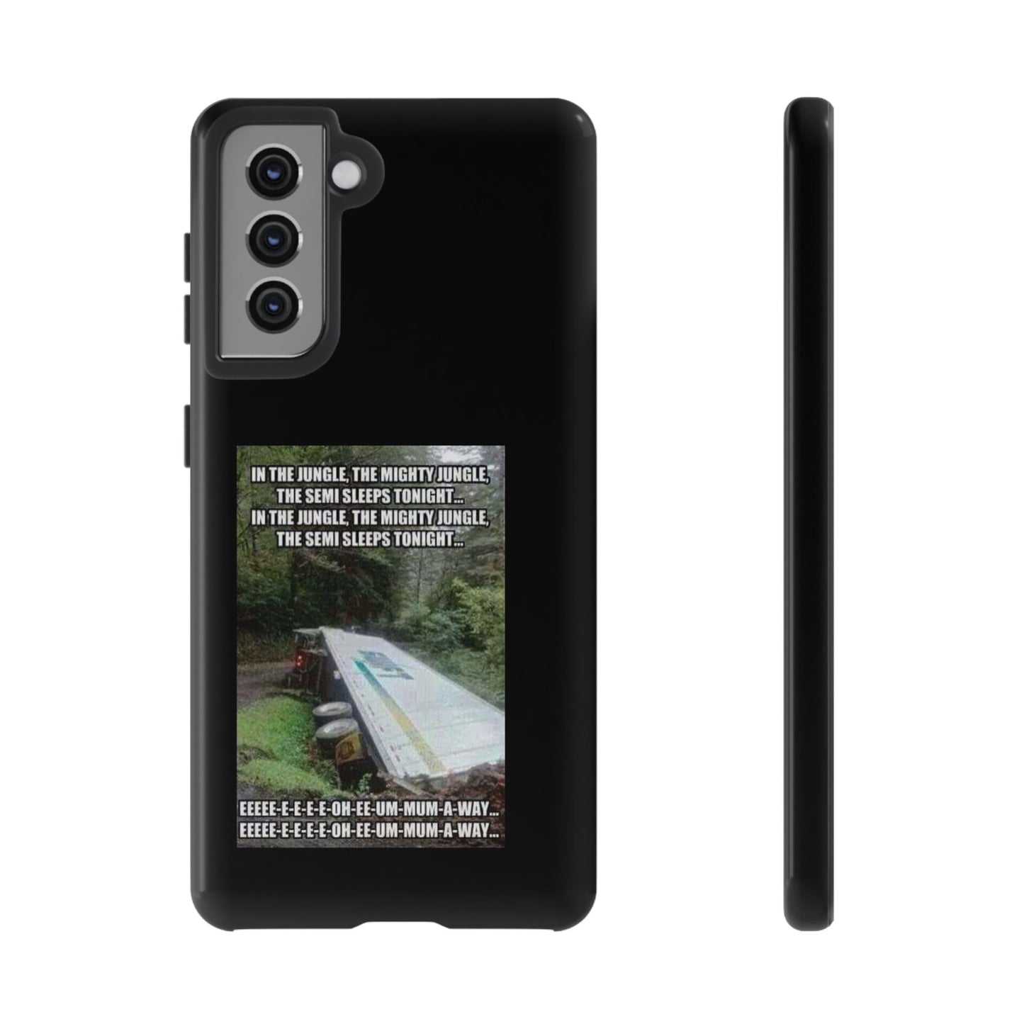 Semi Sleeps Samsung Case