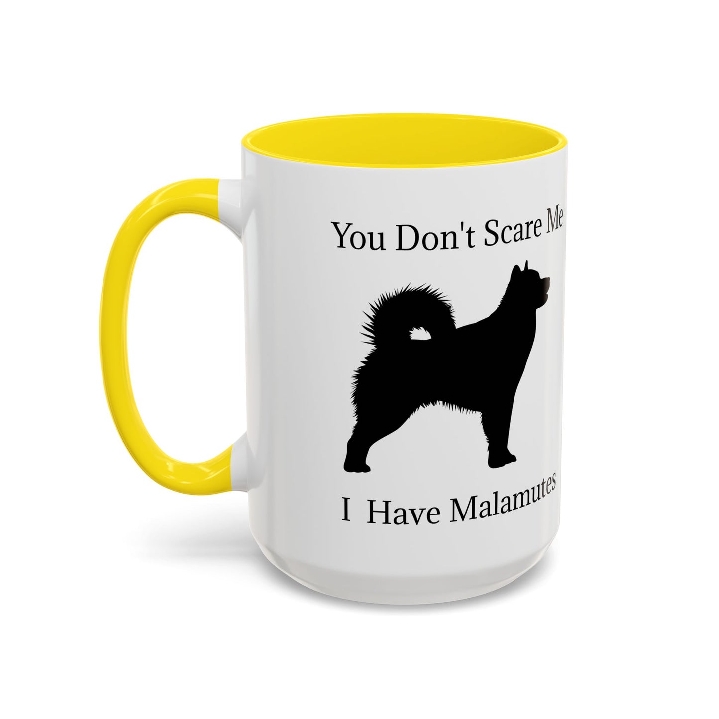 You Don't Scare Me 2-Tone Coffee Mug