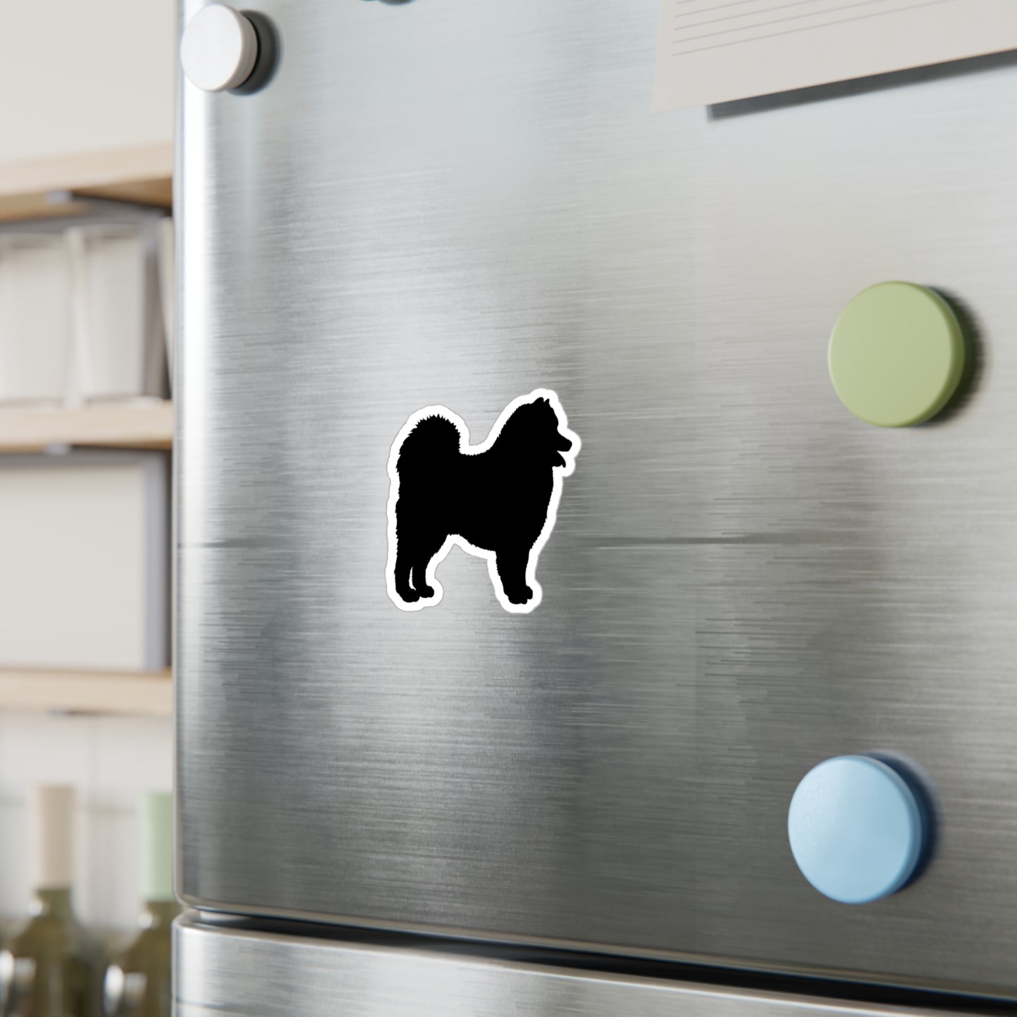 Samoyed Silhouette Vinyl Decal