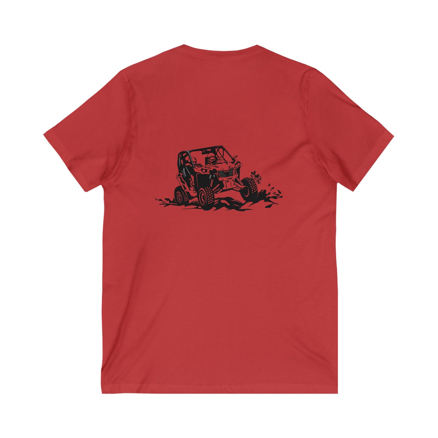 Slingin' Mud Side By Side Unisex Short Sleeve V-Neck Tee
