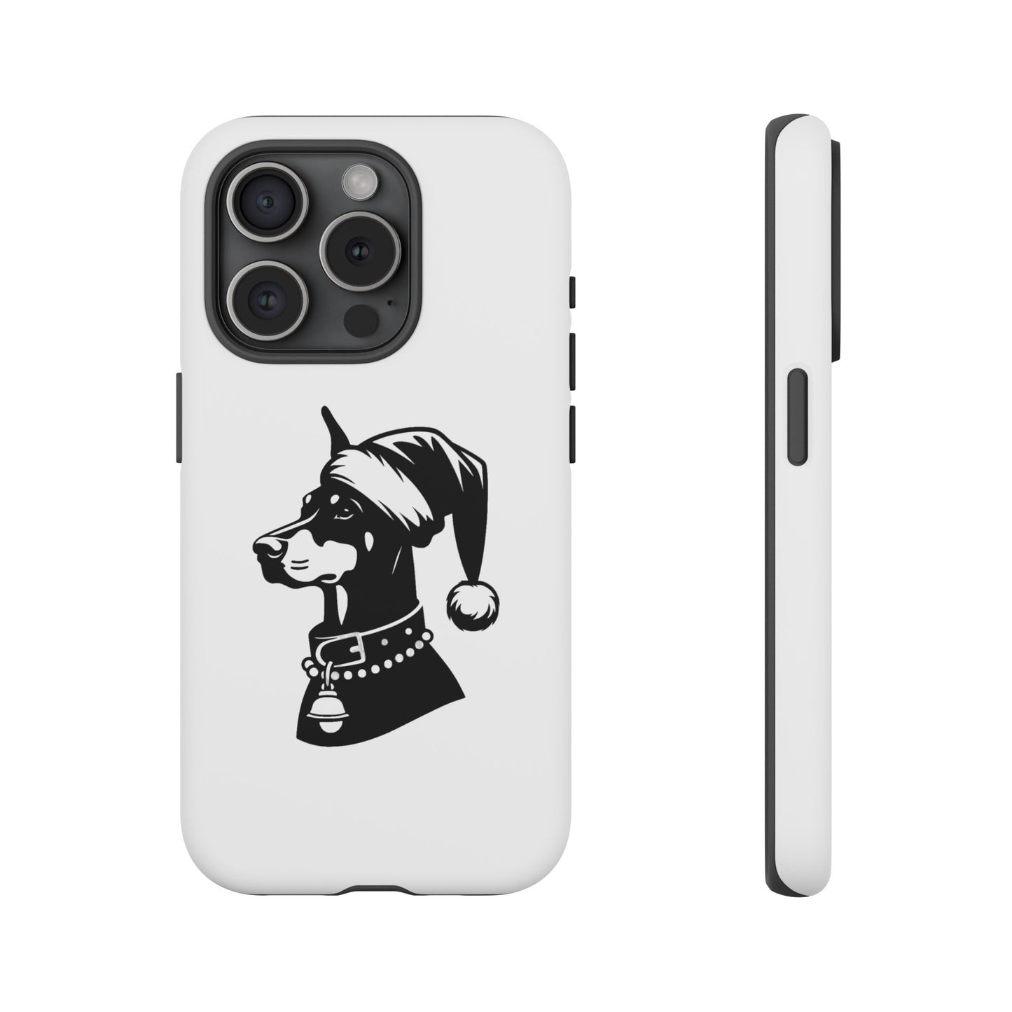 Santa Paws Doberman iPhone Case