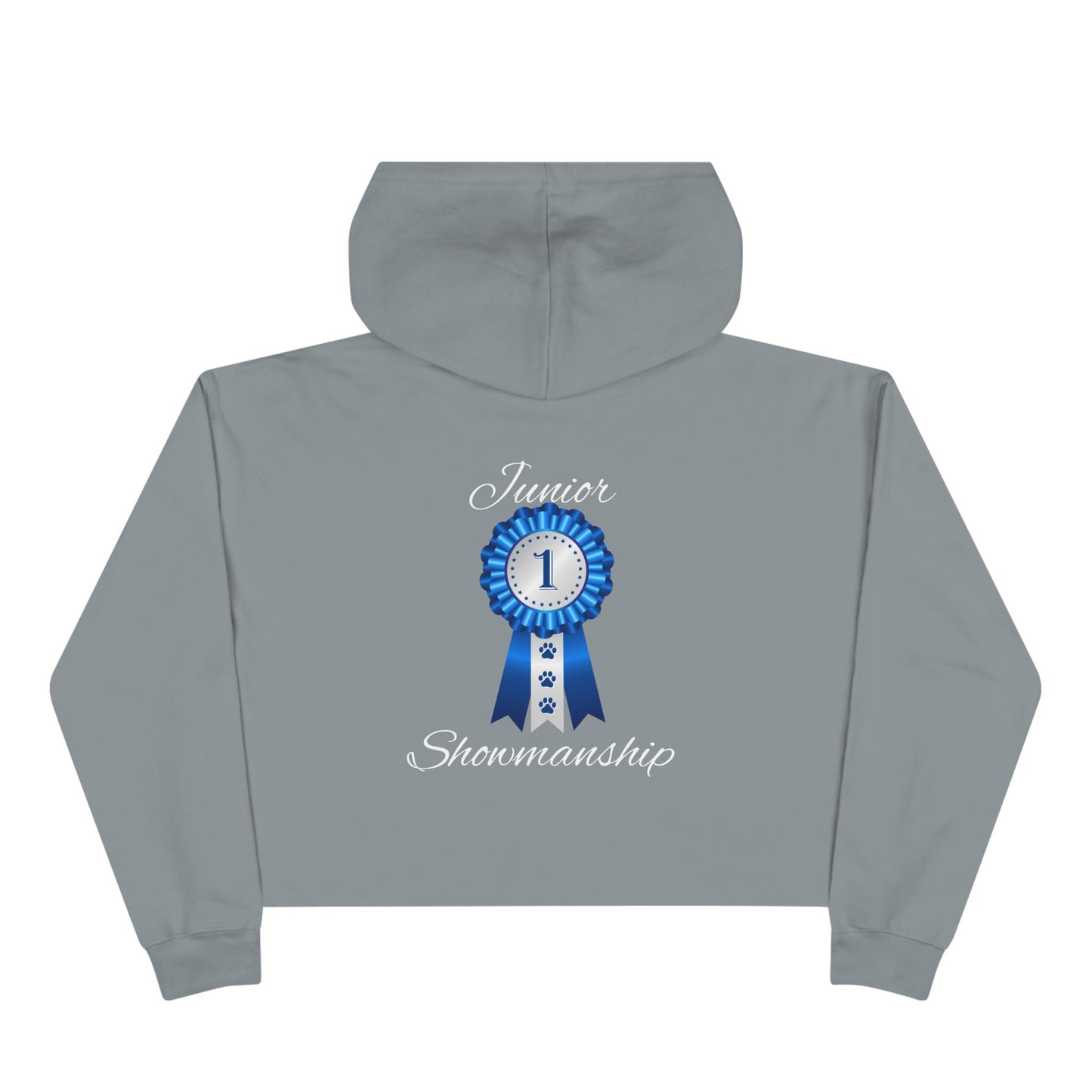 Junior Showmanship Women's Crop Hoodie
