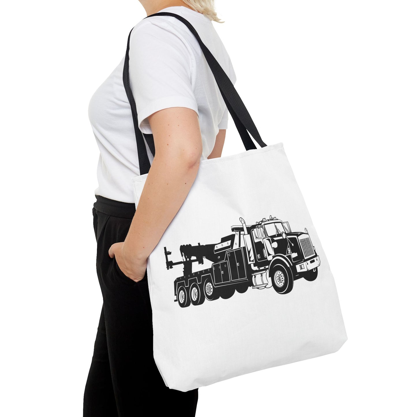 Heavy Tow Truck Tote Bag