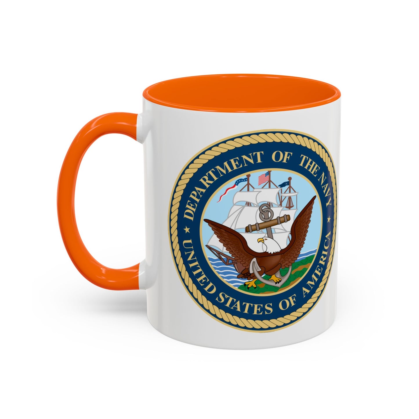 US Navy 2-Tone Coffee Mug