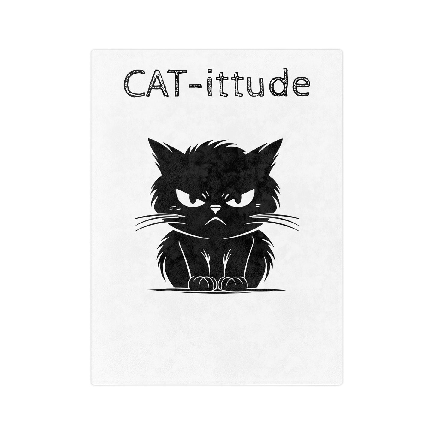 CAT-ittude Velveteen Microfiber Blanket