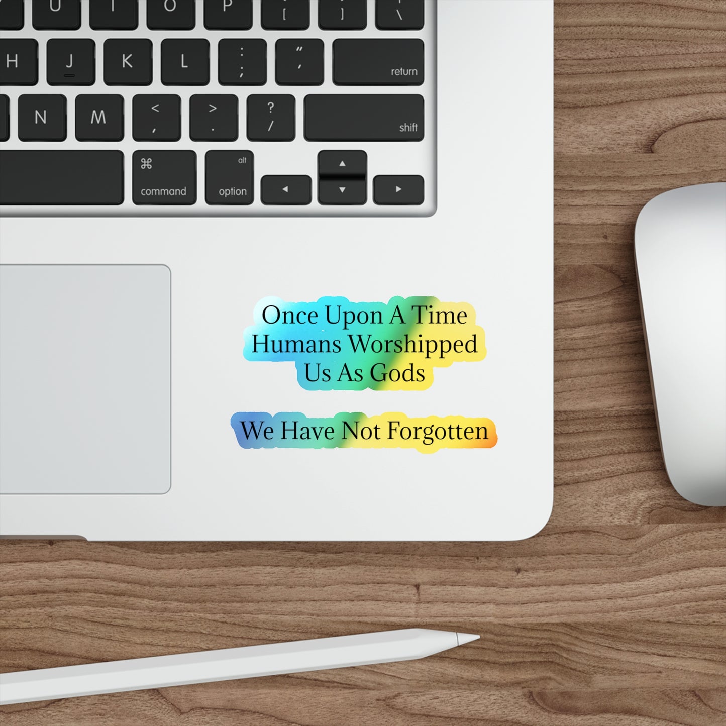 Once Upon A Time Holographic Sticker