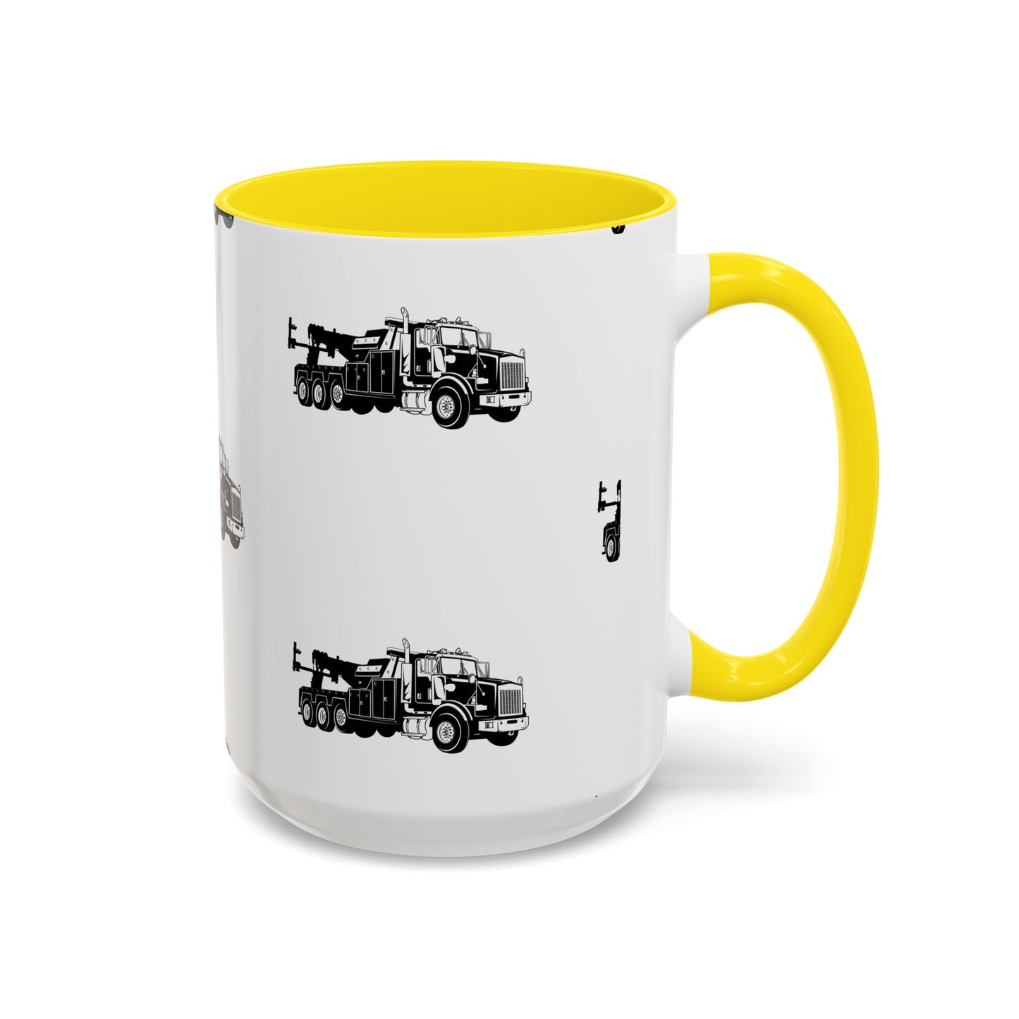 Heavy Tow Truck 2-Tone Coffee Mug