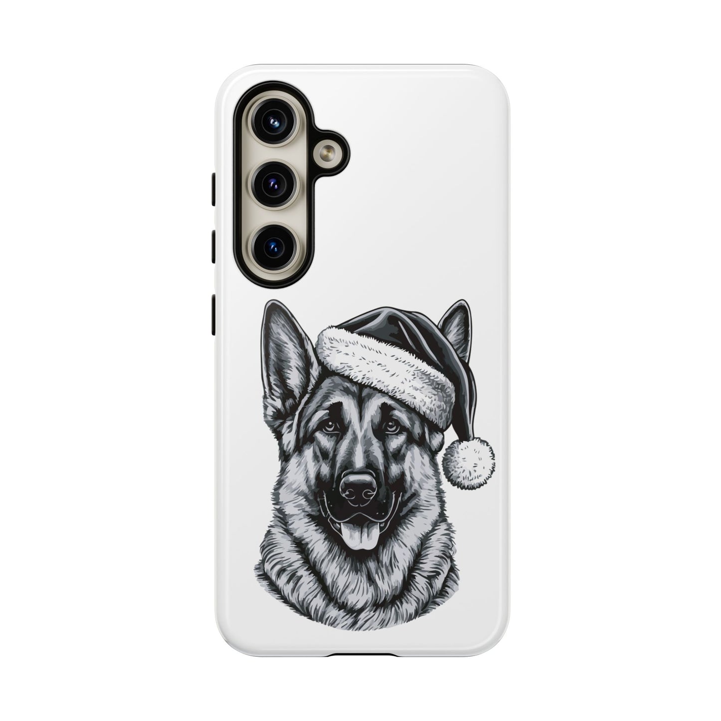 Santa Paws German Shepherd Samsung Case