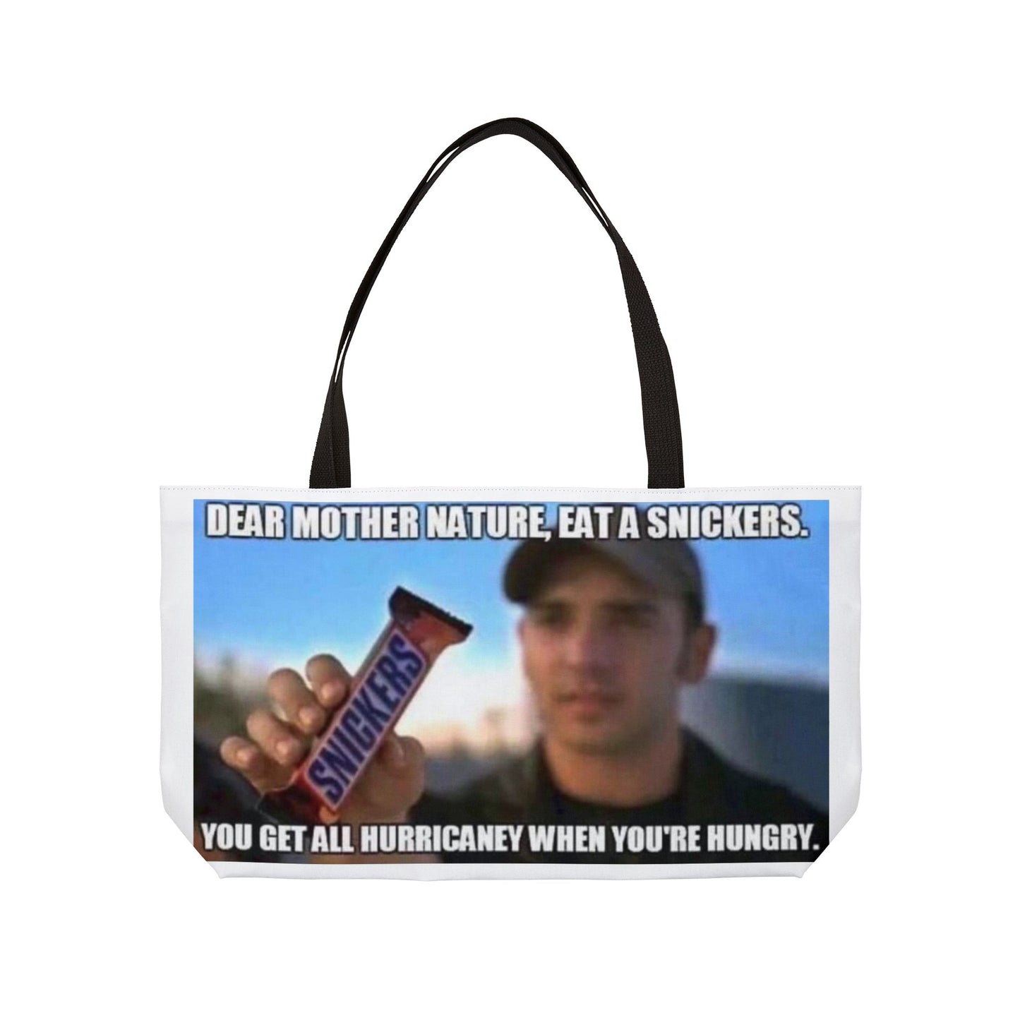 Hurricaney Weekender Tote Bag