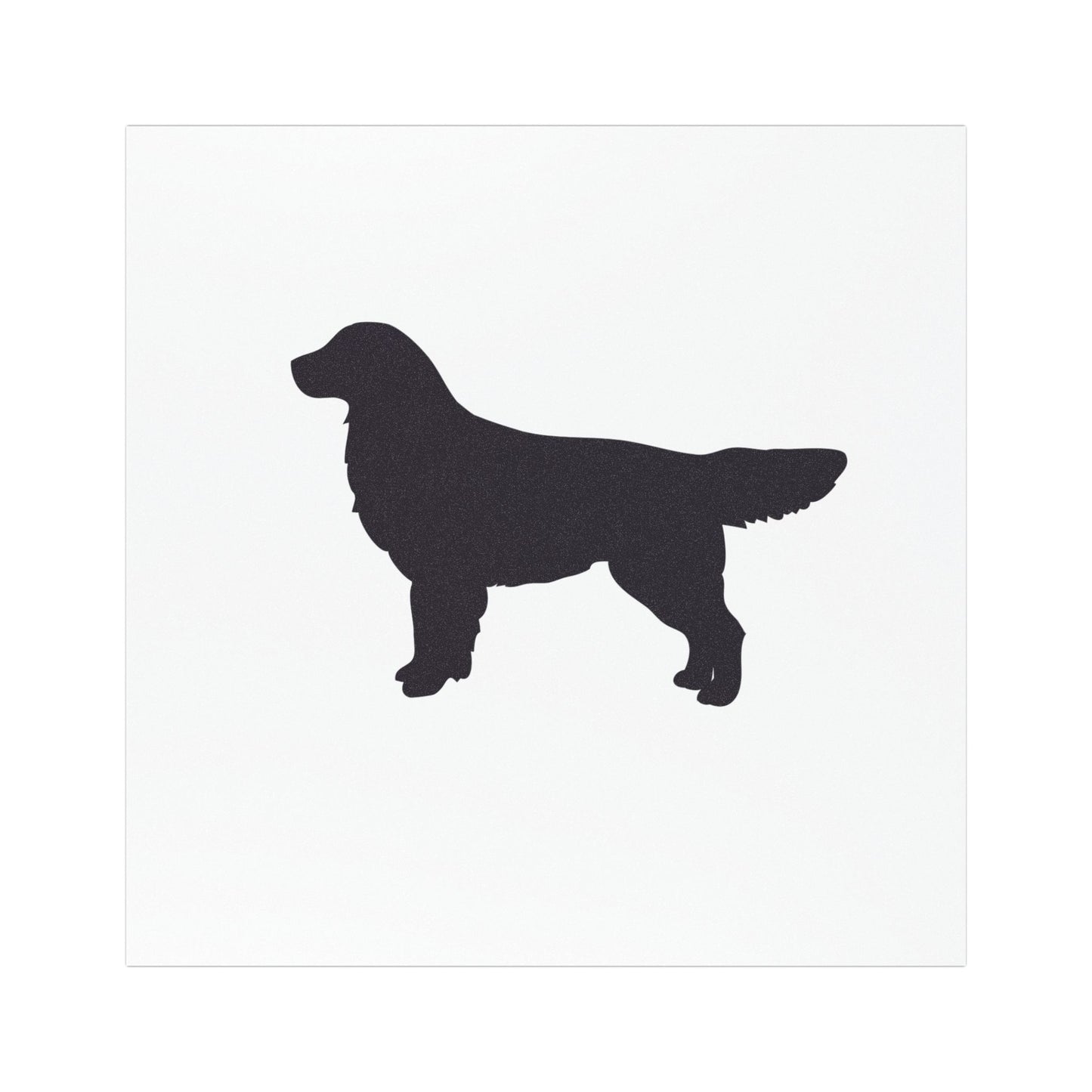 Golden Silhouette Indoor/Outdoor Magnet