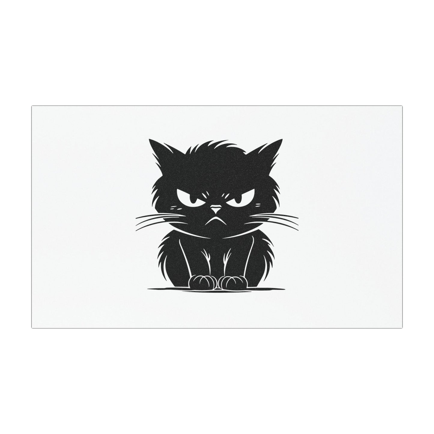 Angry Cat Indoor/Outdoor Magnet