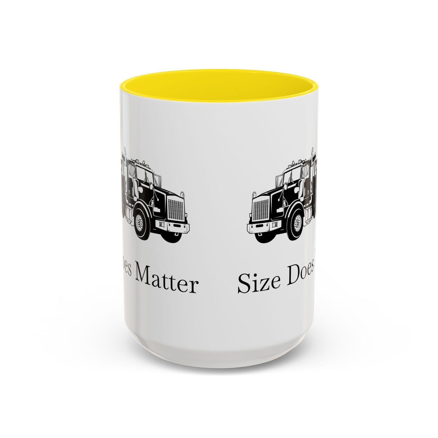 Size Does Matter 2-Tone Coffee Mug