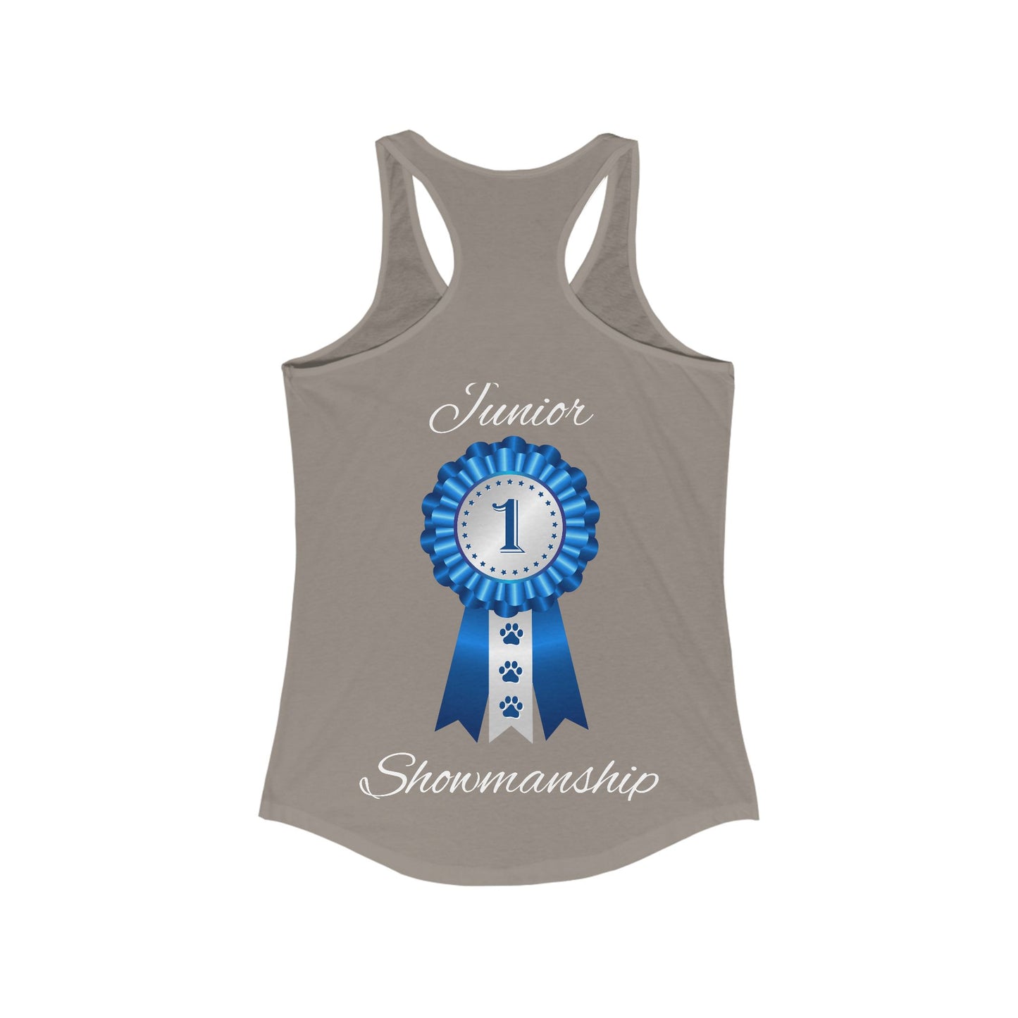 Junior Showmanship Women's Racerback Tank