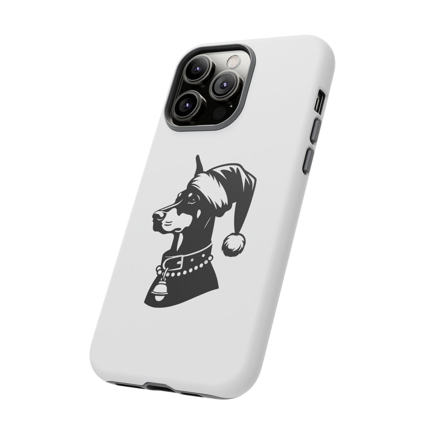 Santa Paws Doberman iPhone Case