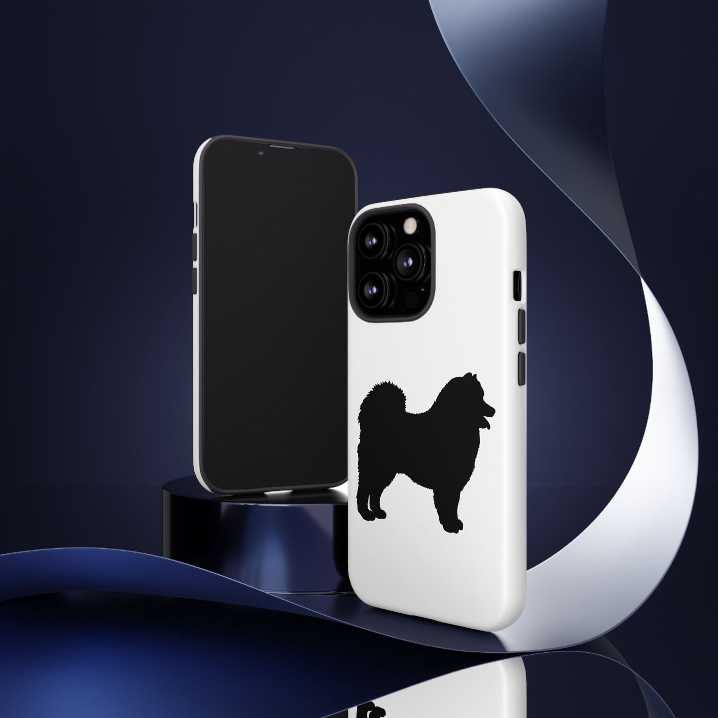 Samoyed Silhouette iPhone Case