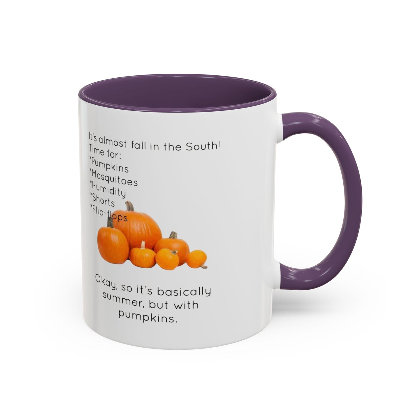 Fall In The South 2-Tone Coffee Mug