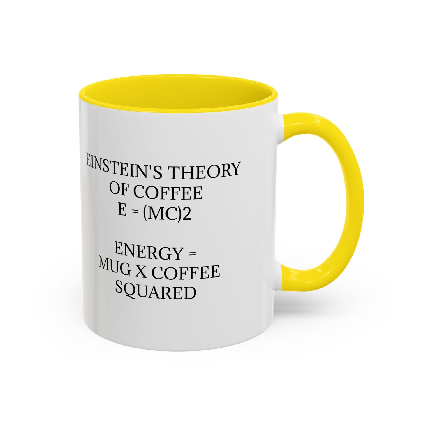 Einstein's Theory Of Coffee 2-Tone Coffee Mug