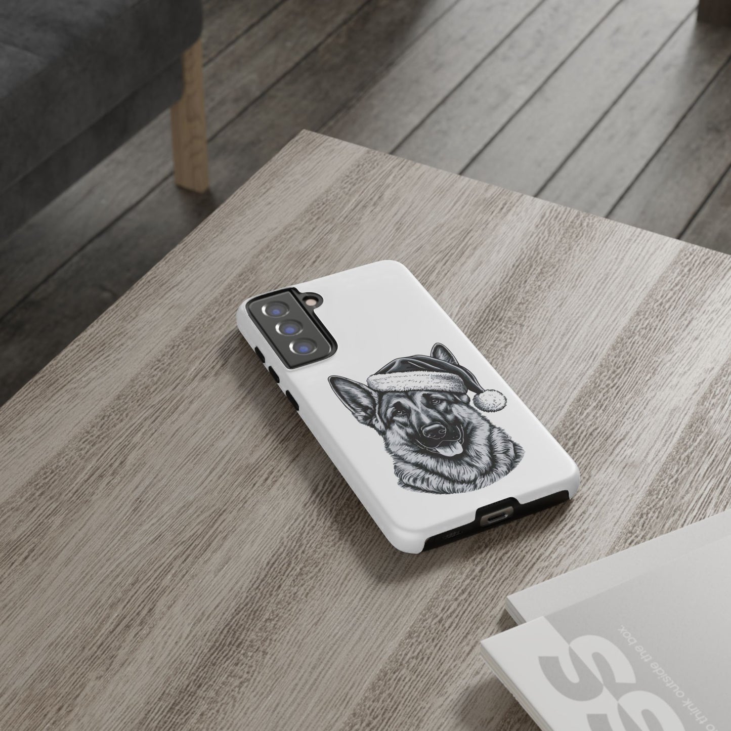 Santa Paws German Shepherd Samsung Case