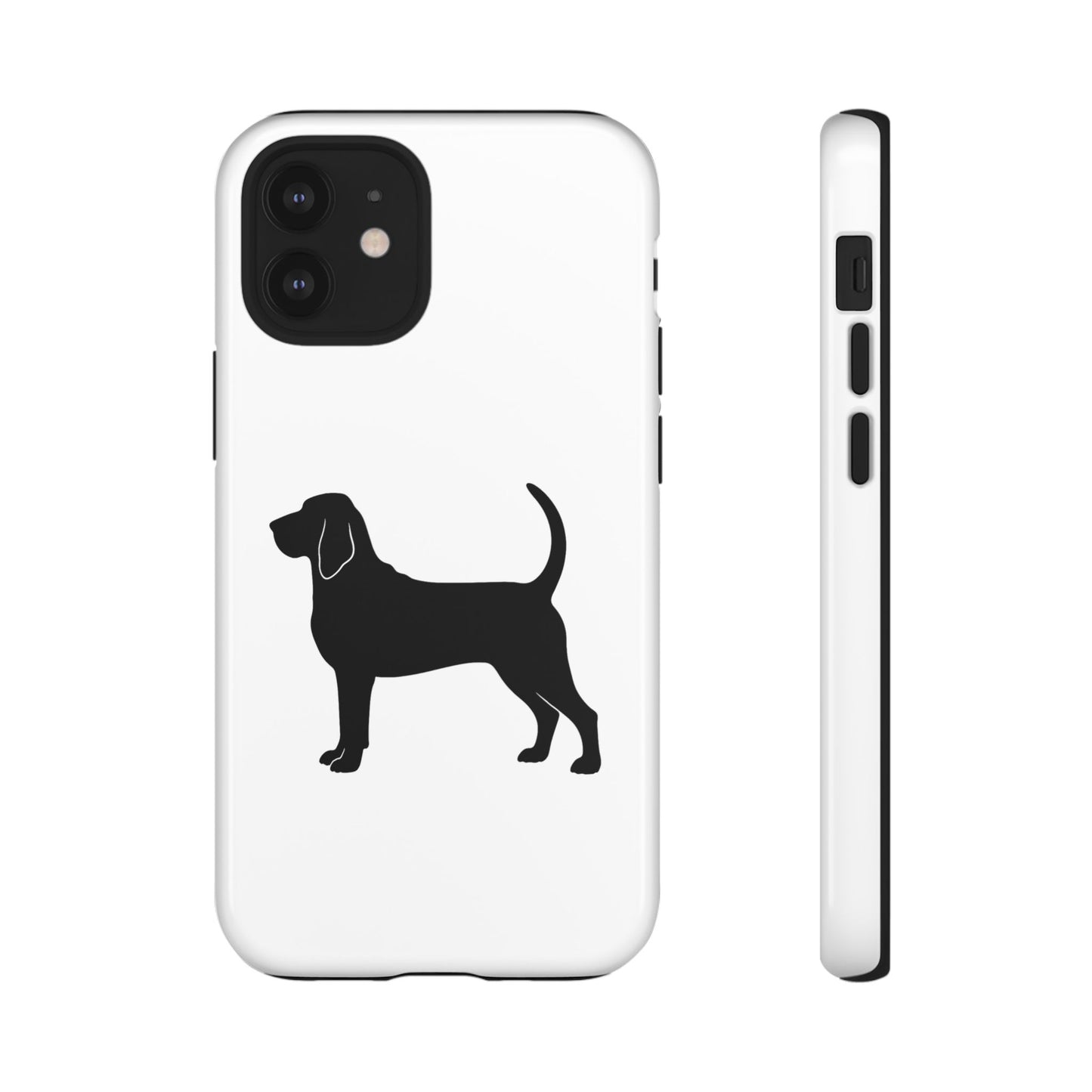 Bloodhound Silhouette iPhone Case