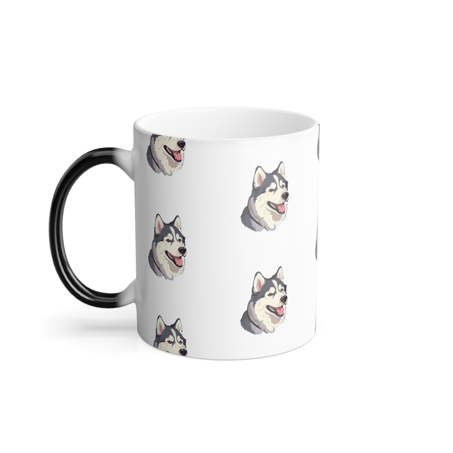 Malamute Head Color Changing Mug