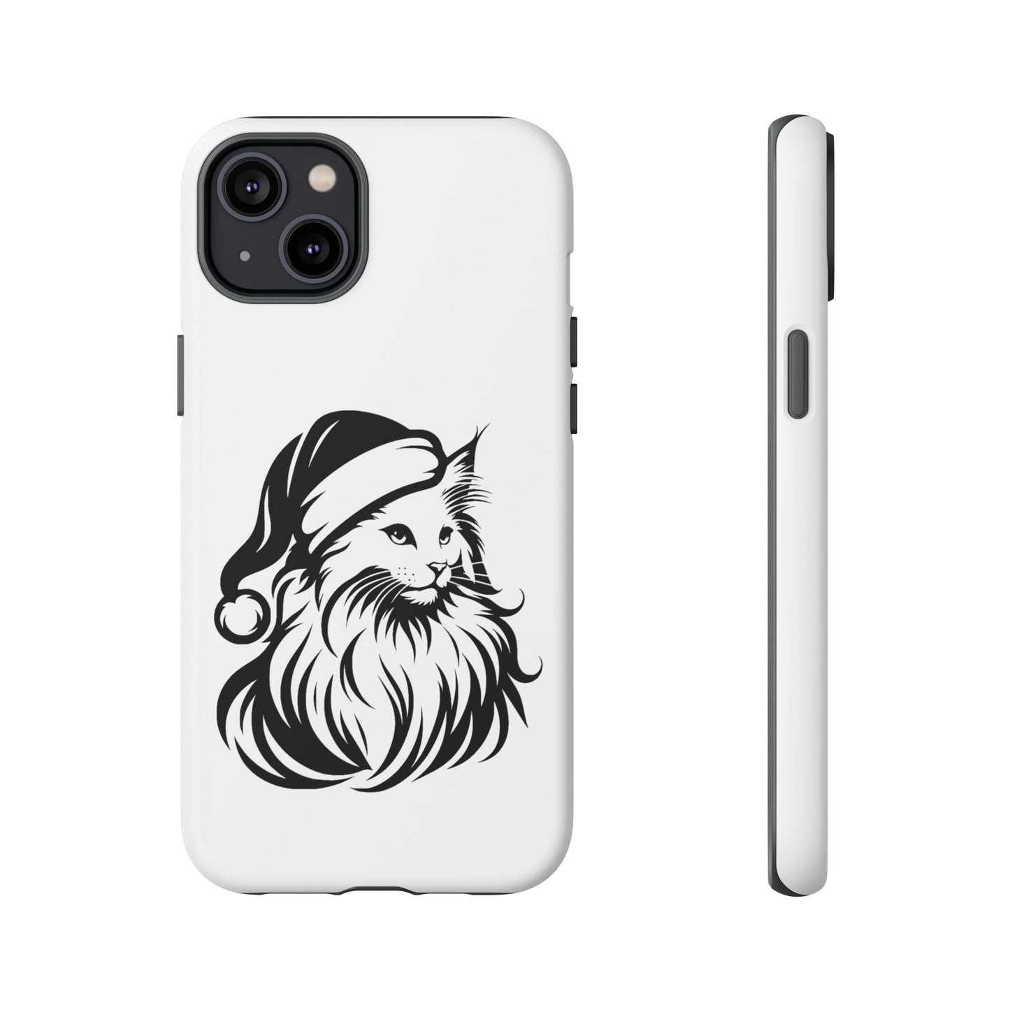Santa Paws Cat iPhone Case