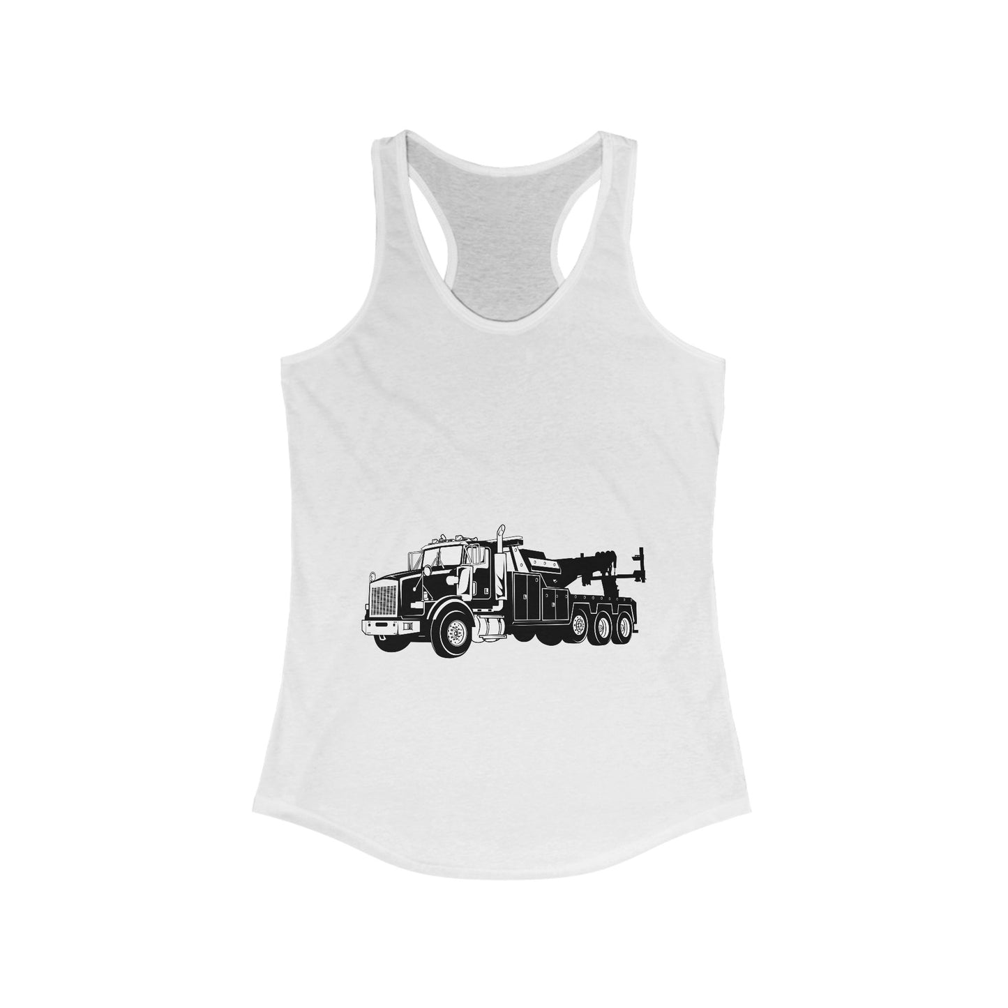 Heavy Tow Truck Women's Racerback Tank