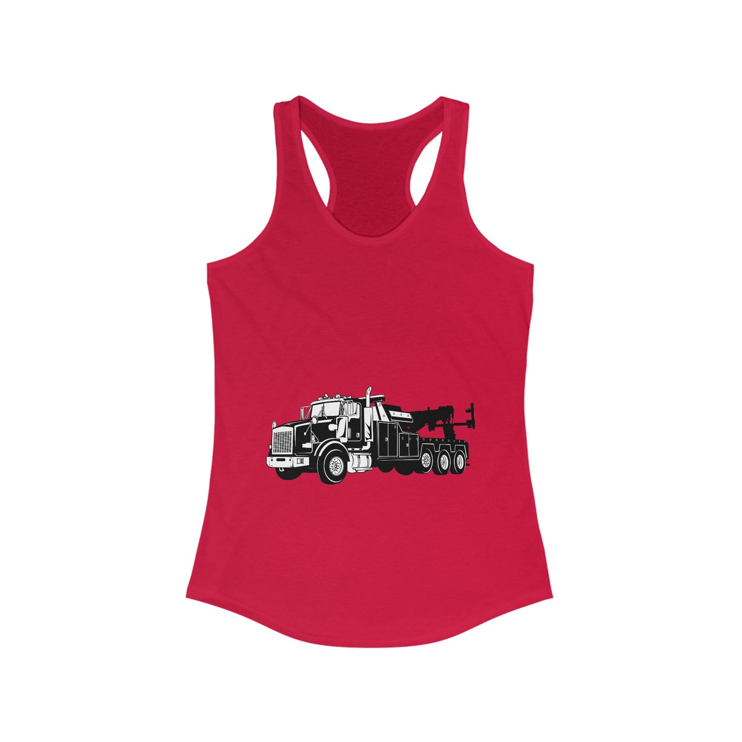 Heavy Tow Truck Women's Racerback Tank