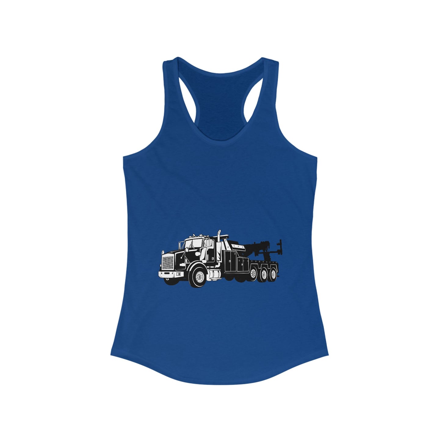 Heavy Tow Truck Women's Racerback Tank