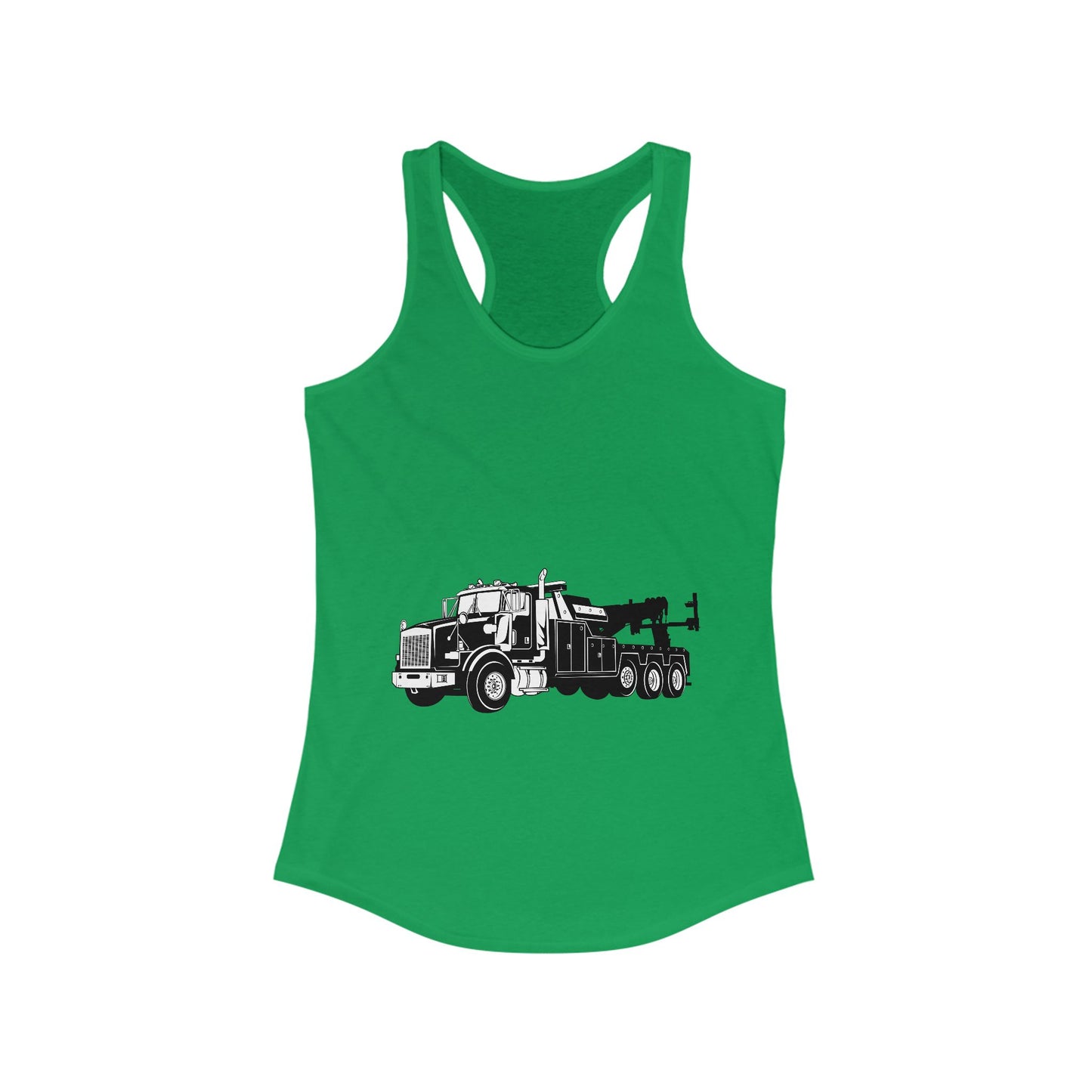 Heavy Tow Truck Women's Racerback Tank