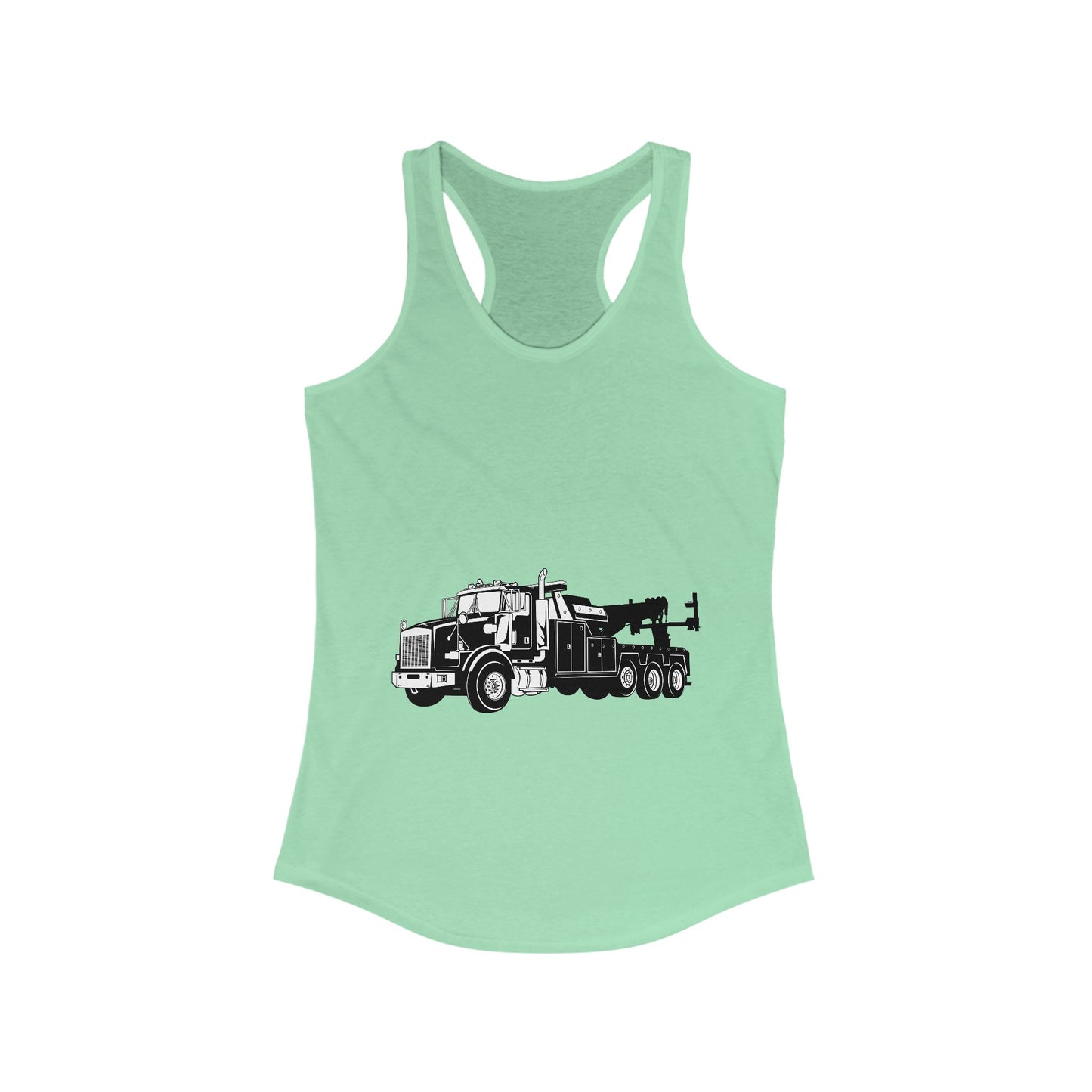 Heavy Tow Truck Women's Racerback Tank