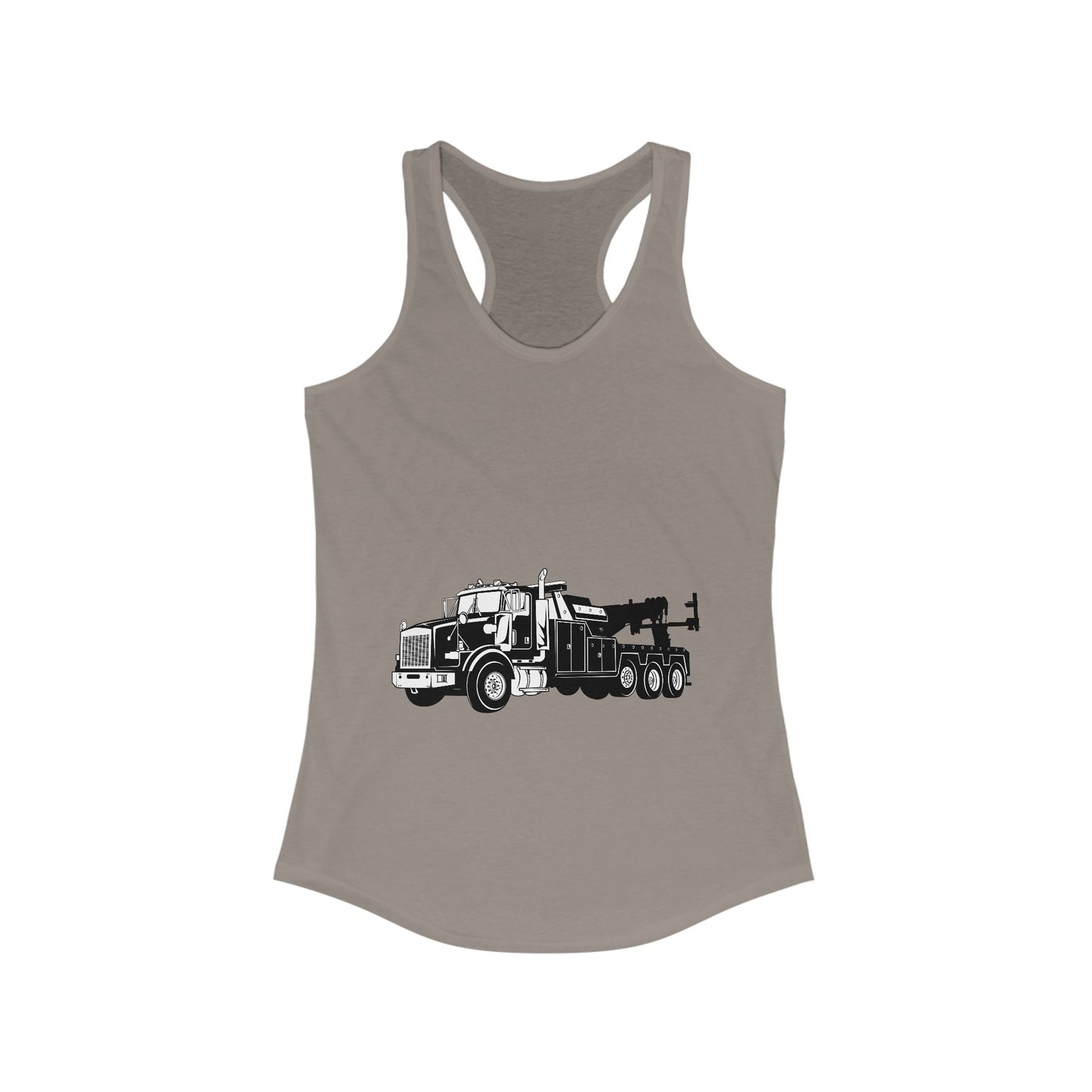 Heavy Tow Truck Women's Racerback Tank