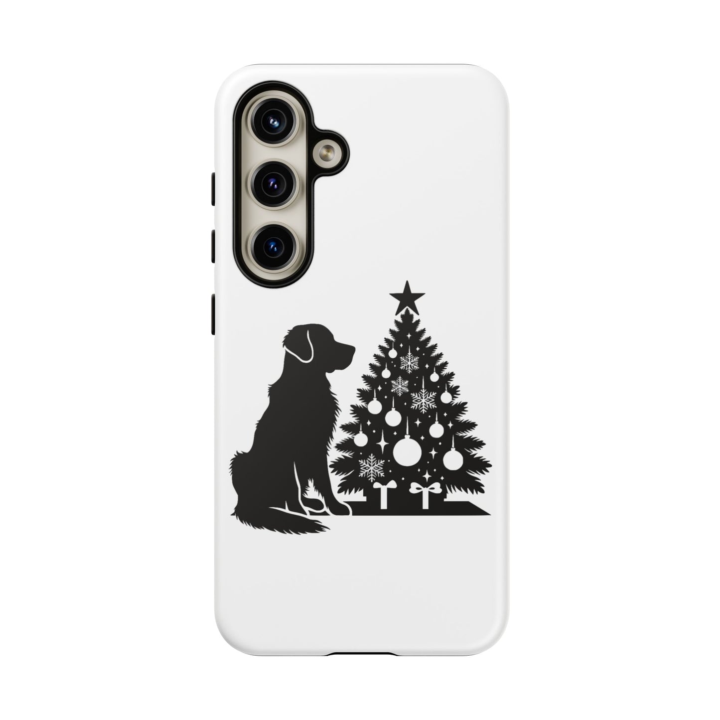 Golden Christmas Tree Samsung Case
